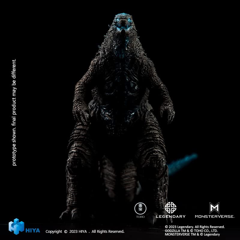 Hiya Toys Godzilla vs Kong articulated-tail figure allows dynamic posing