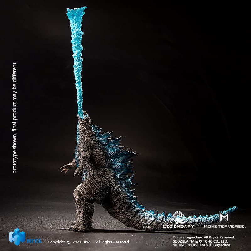 Hiya Toys Godzilla vs Kong sculpt with accurate details for dramatic display