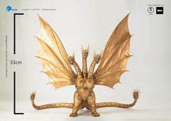 Cinematic, film-inspired Ghidorah appearance by Hiya Toys