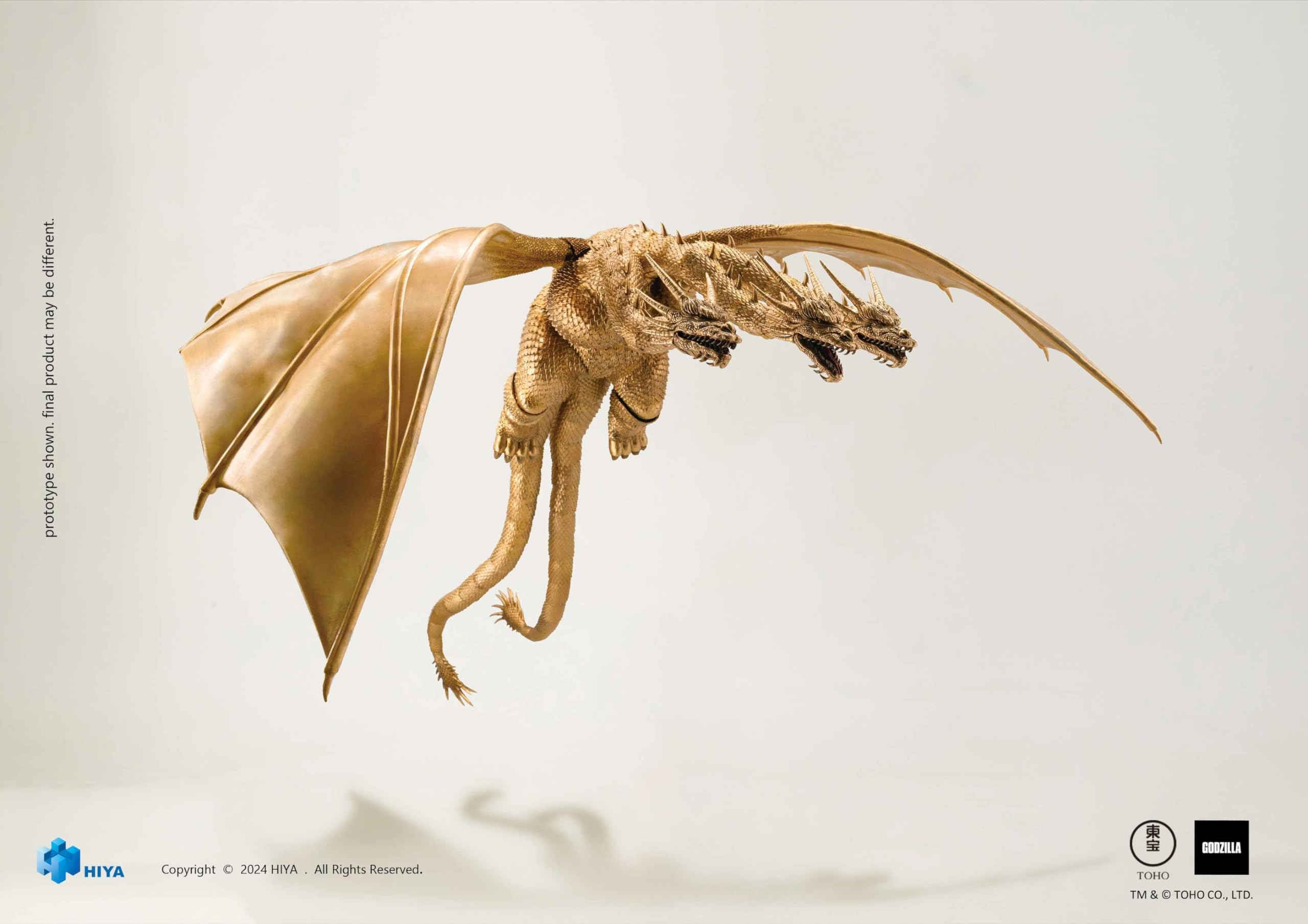 Sturdy, display-ready collectible for kaiju fans