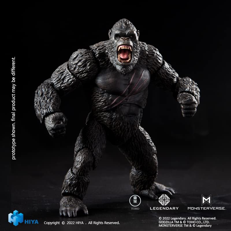 Hiya Toys Kong Exquisite Basic PX figure with battle-ax accessory in hand.