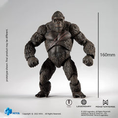 Hiya Toys Kong Exquisite Basic PX figure showcasing detailed hair and battle wounds.