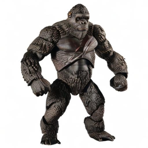 Hiya Toys Kong Exquisite Basic PX figure height of 6.3 inches for shelf fit.