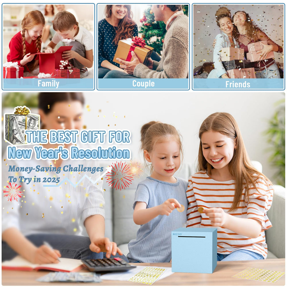 Hizgo Gift-ready Piggy Bank suitable for birthdays and holidays.