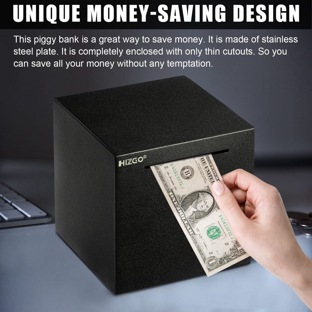 Hizgo piggy bank gift packaging making it an ideal ready-made present.