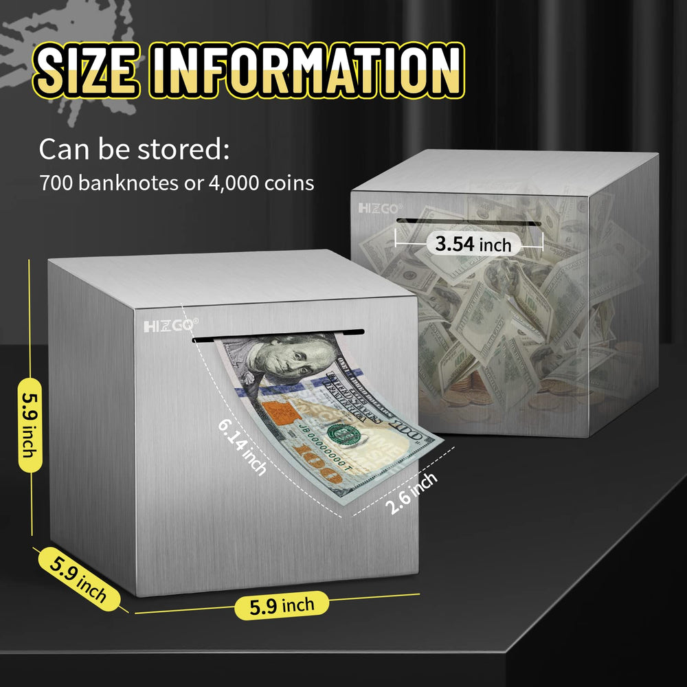 Hizgo piggy bank close-up highlights smooth texture and quality finish