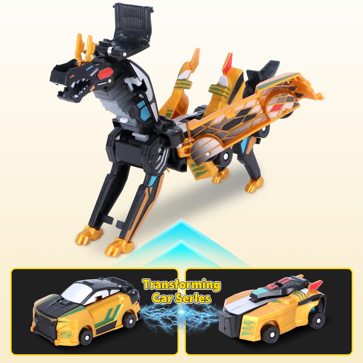 Hjhyqex magnetic collision robot cars encourage dynamic racing and quick transformations.