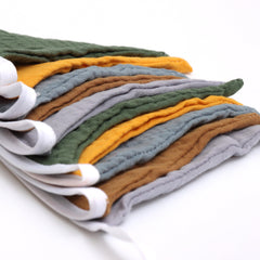 HJKlove cotton pennant flags are thick, durable, and easy to wash