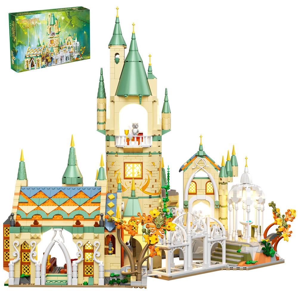 HJPLPXH 1555-piece building block set: comprehensive challenge for patient builders.
