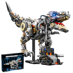 HJPLPXH Mechanical Tyrannosaurus head rotation for interactive display.