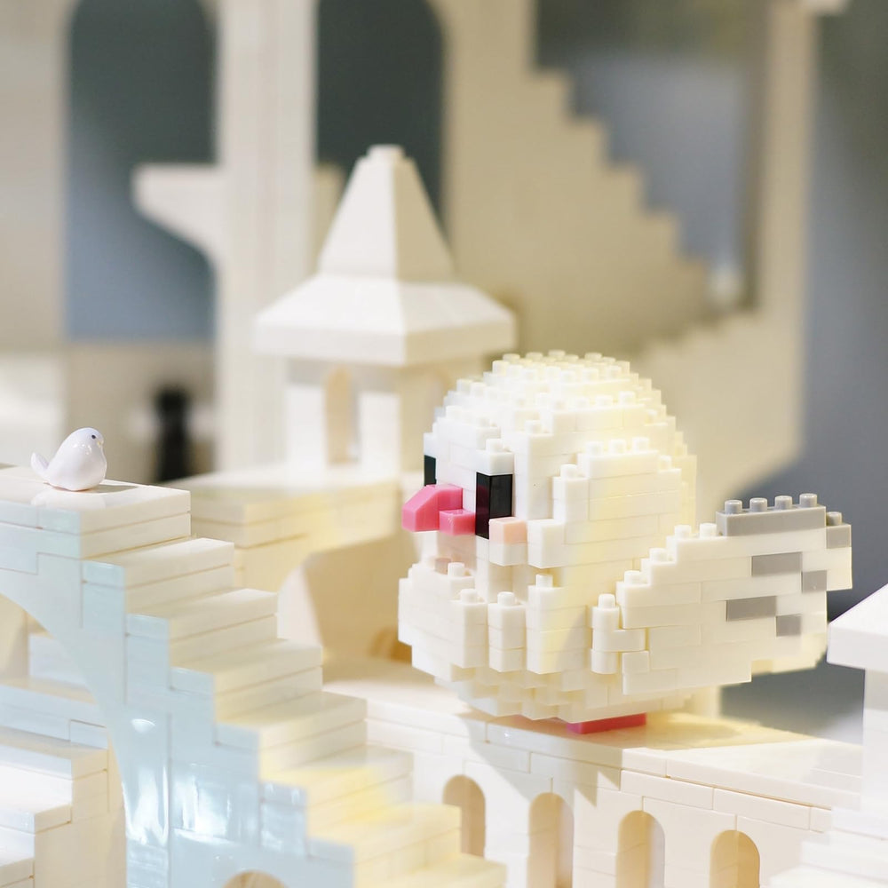 HJPLPXH Parrots colorfully arranged blocks spread for versatile play and color learning.