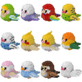 HJPLPXH Parrots micro mini set box front – vibrant colors spark imaginative play.