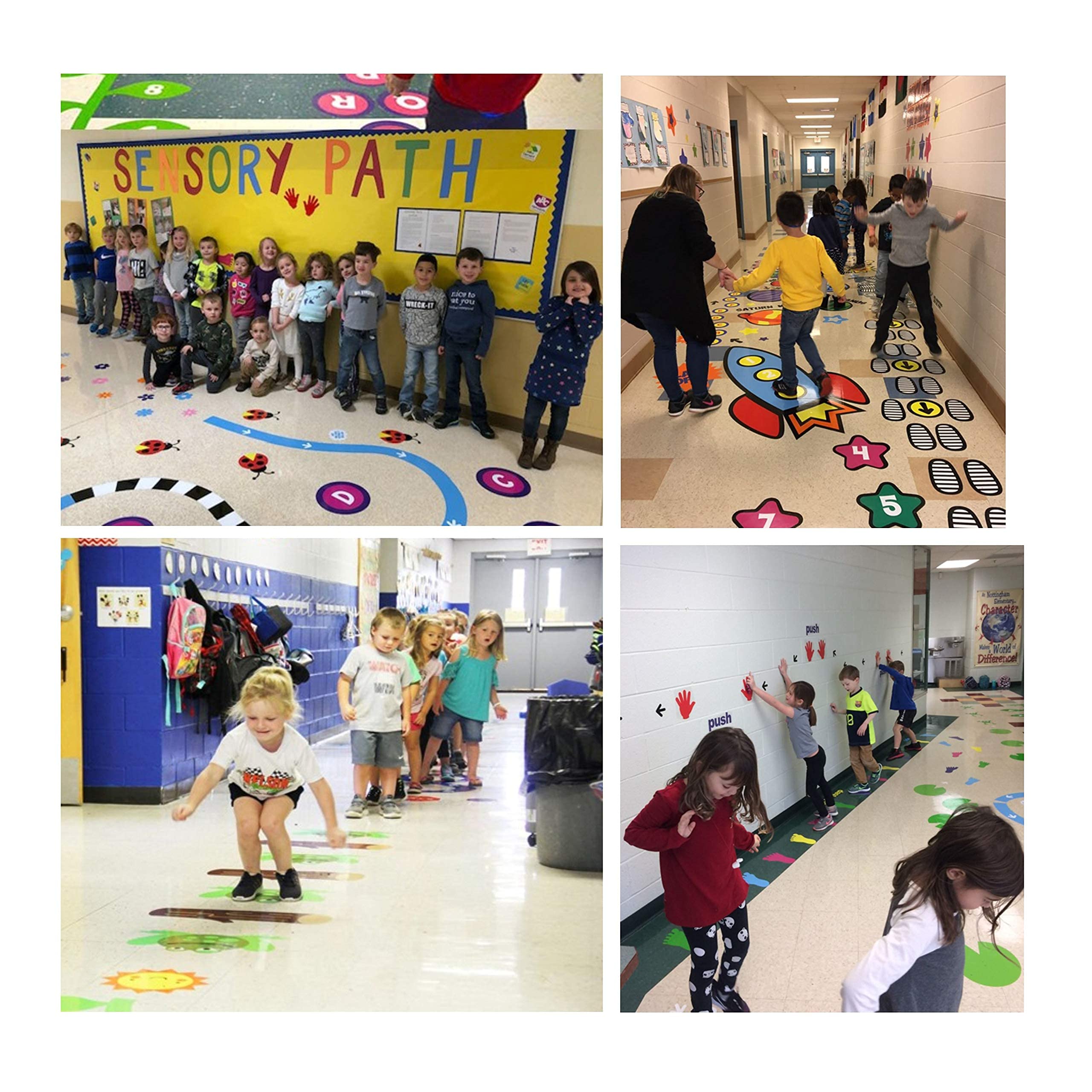 HK Studio number frog decal supports number recognition through active play