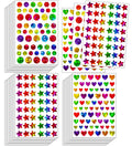 HLARTNET dots stickers 6x4in sheet for classroom rewards and crafts.