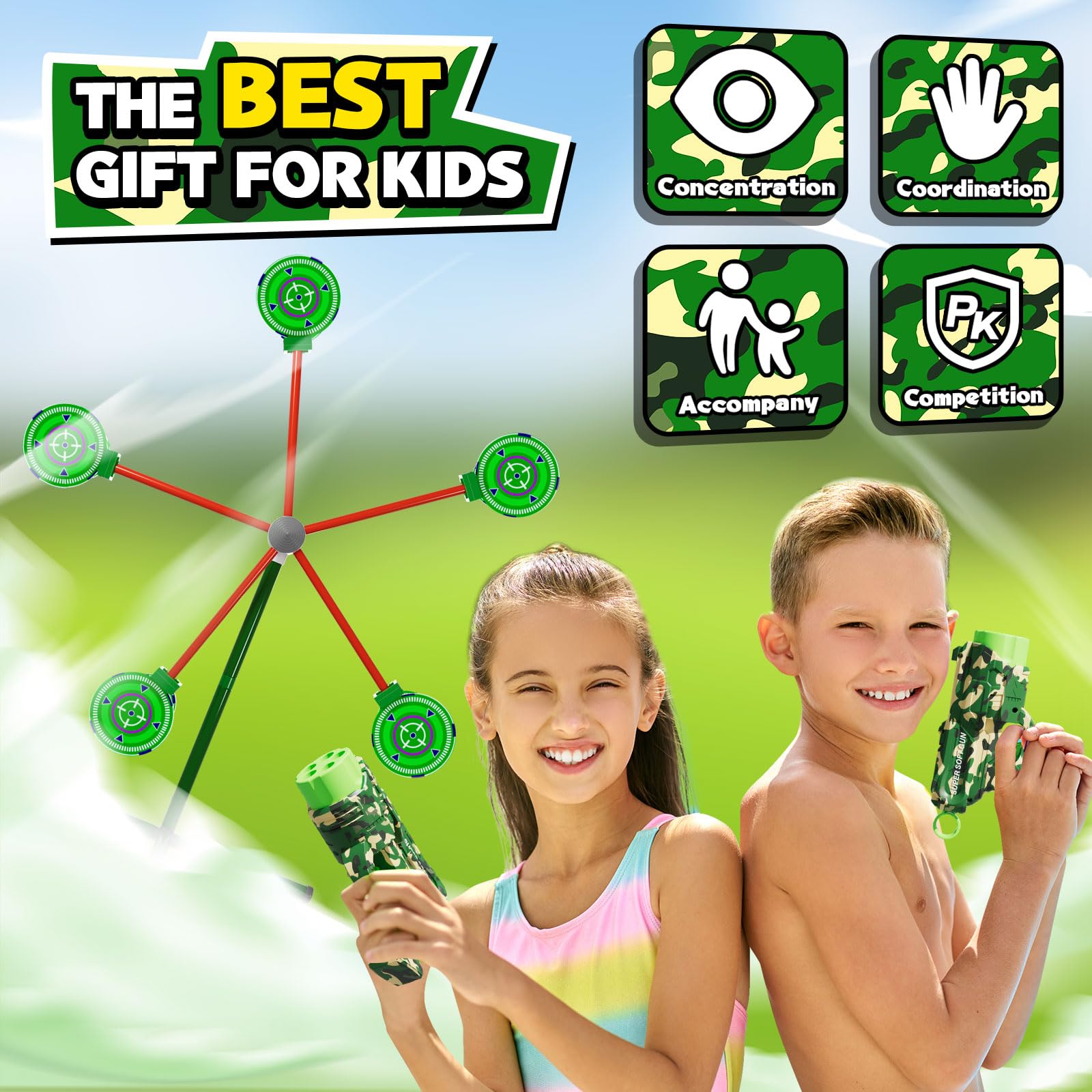 HLDYA carnival game set offers interactive family entertainment.