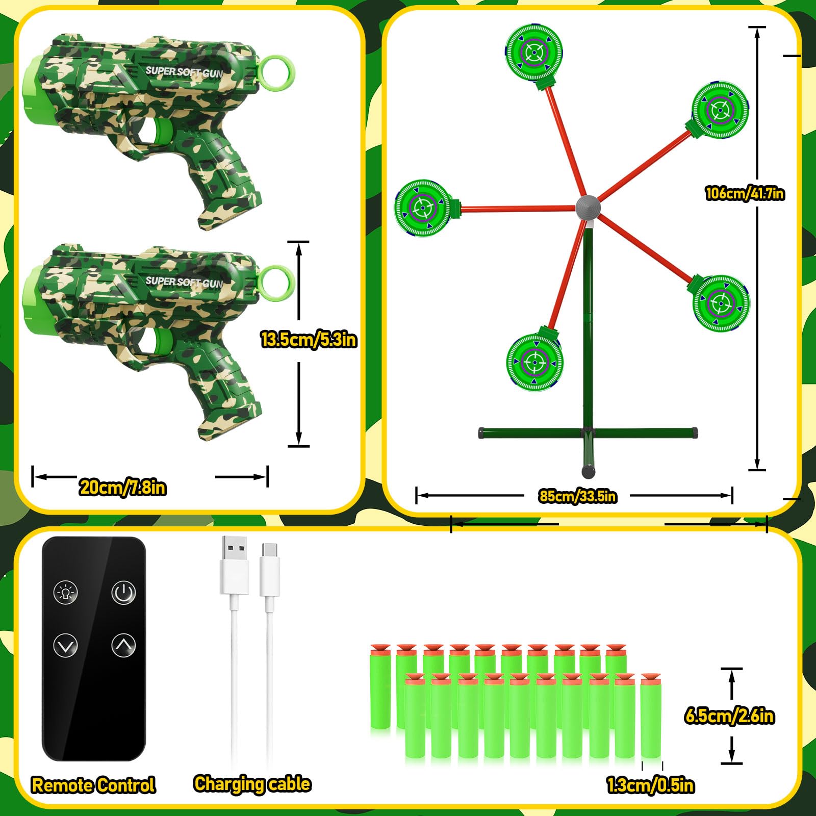 HLDYA safe ABS plastic ensures durable, kid-friendly use.