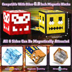 Hltyigr 150pcs magnetic blocks in a mine theme support hands-on construction and engineering exploration.