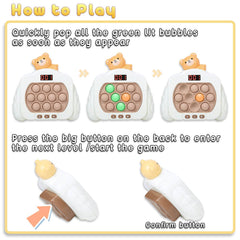 HLXY Quick Push Pop Game multiplayer mode enables quick rounds