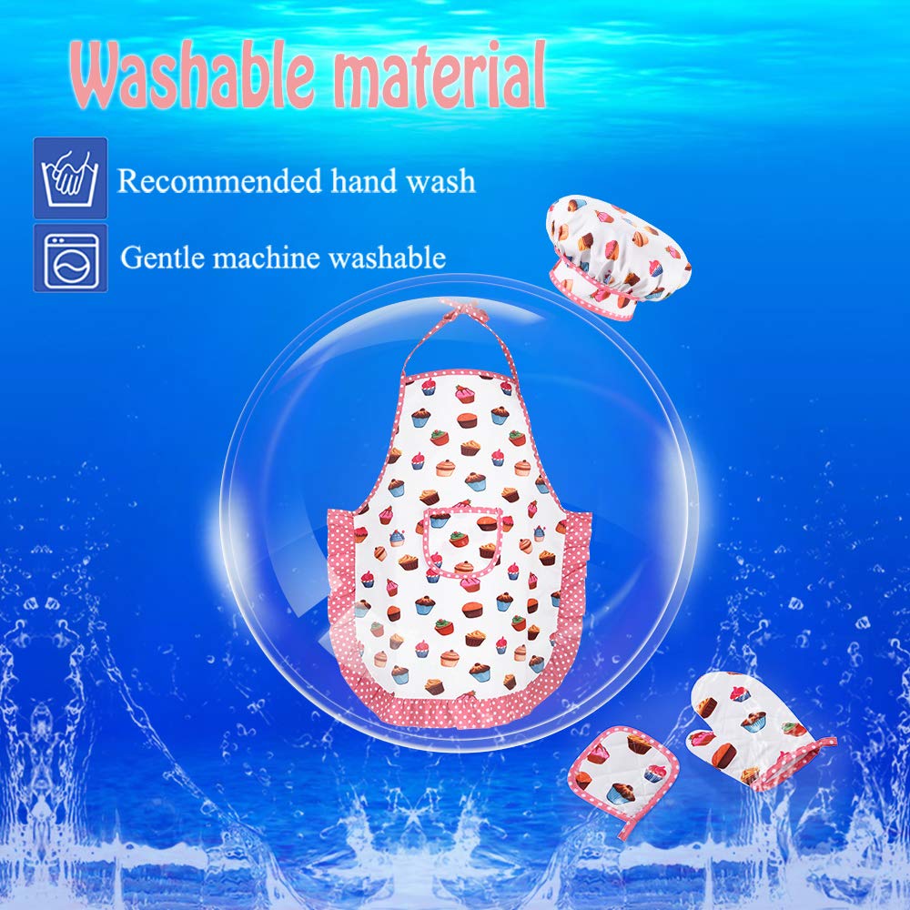 HmiL-U Heat-resistant mat provides a safe baking surface for kids.