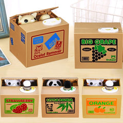 HmiL-U Panda Stealing Money Bank gift idea for holidays