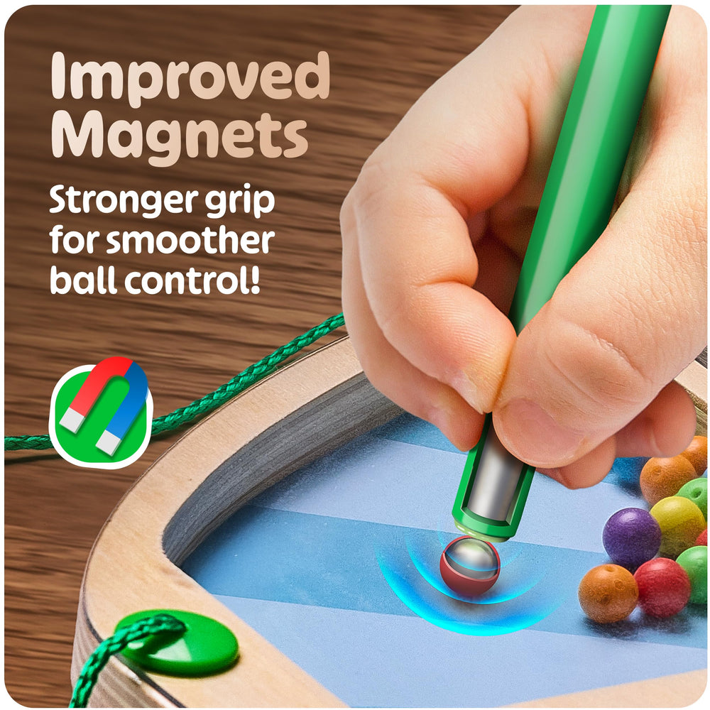 HMmagnets ice cream truck magnetic balls for matching and numbers