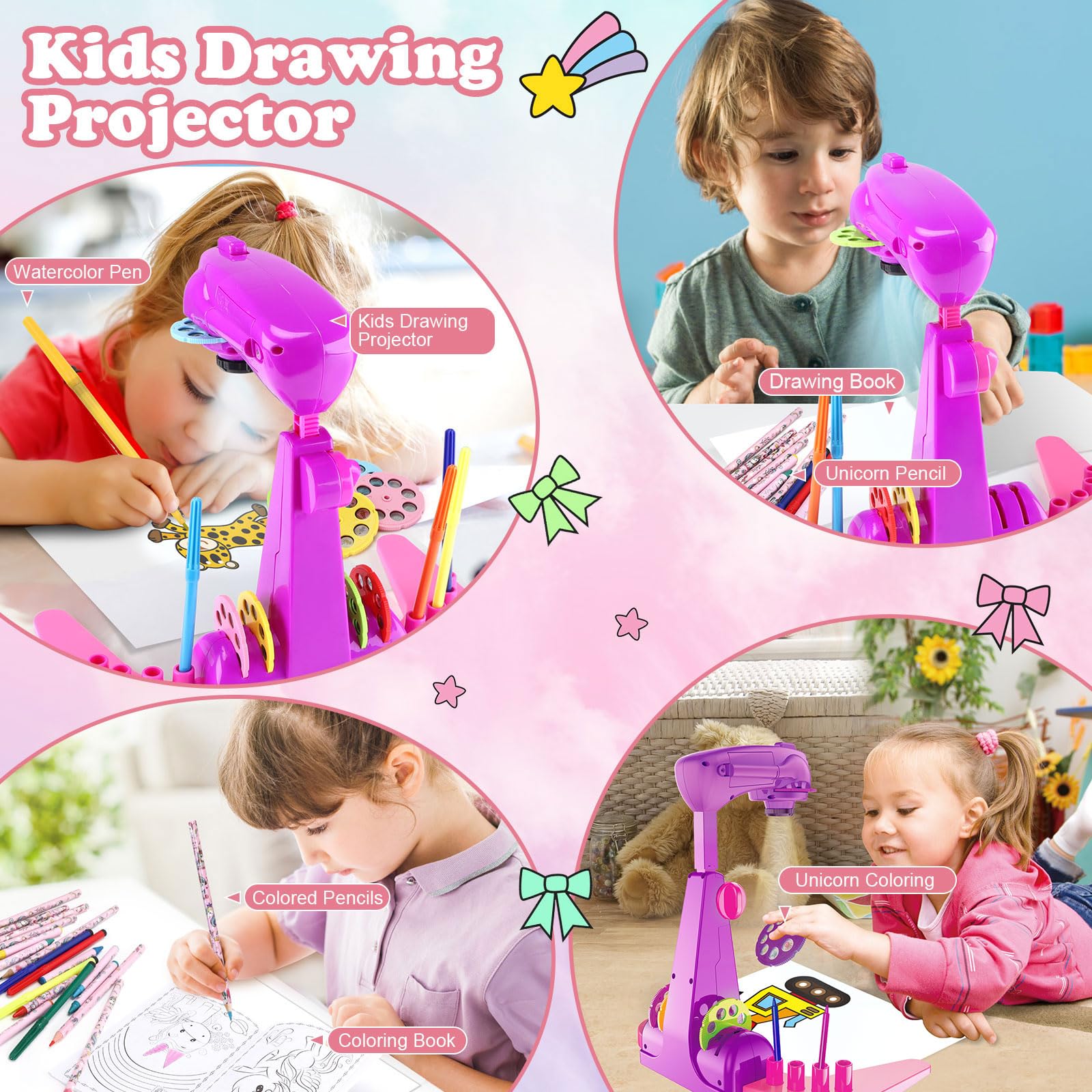 Hoarosall durable construction supports endless doodling and classroom use.
