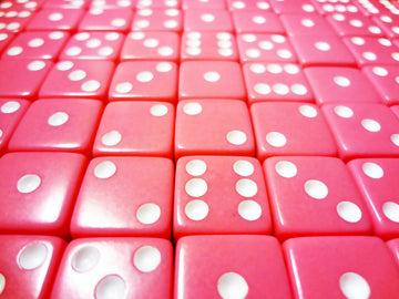 Standard 16mm casino-style Hobby Monsters dice for games and learning
