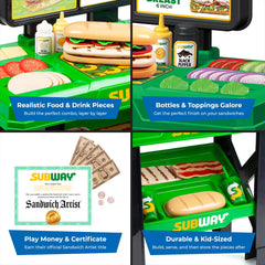 HobbyTron Subway meats set for creative sandwich building and texture exploration.