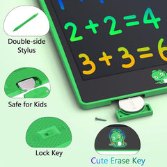 Hockvill erasure button clears the screen for quick redos.