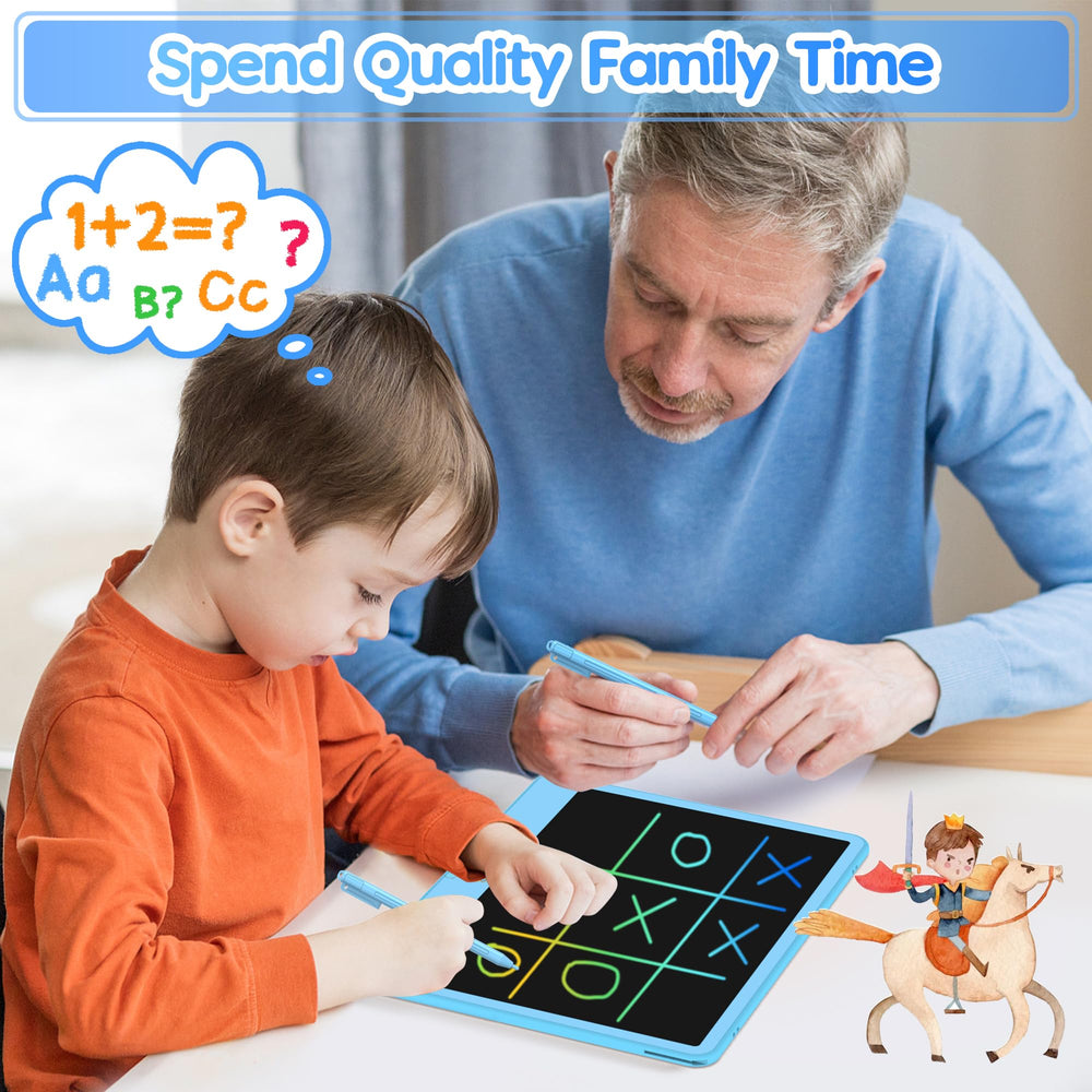 Hockvill eye-friendly LCD screen reduces glare for comfortable drawing sessions.