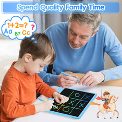 Hockvill eye-friendly LCD screen reduces glare for comfortable drawing sessions.