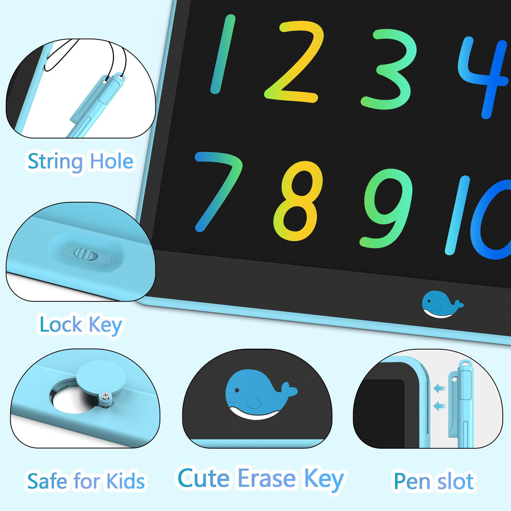 Hockvill LCD tablet lock button saving screen keeps favorite sketches