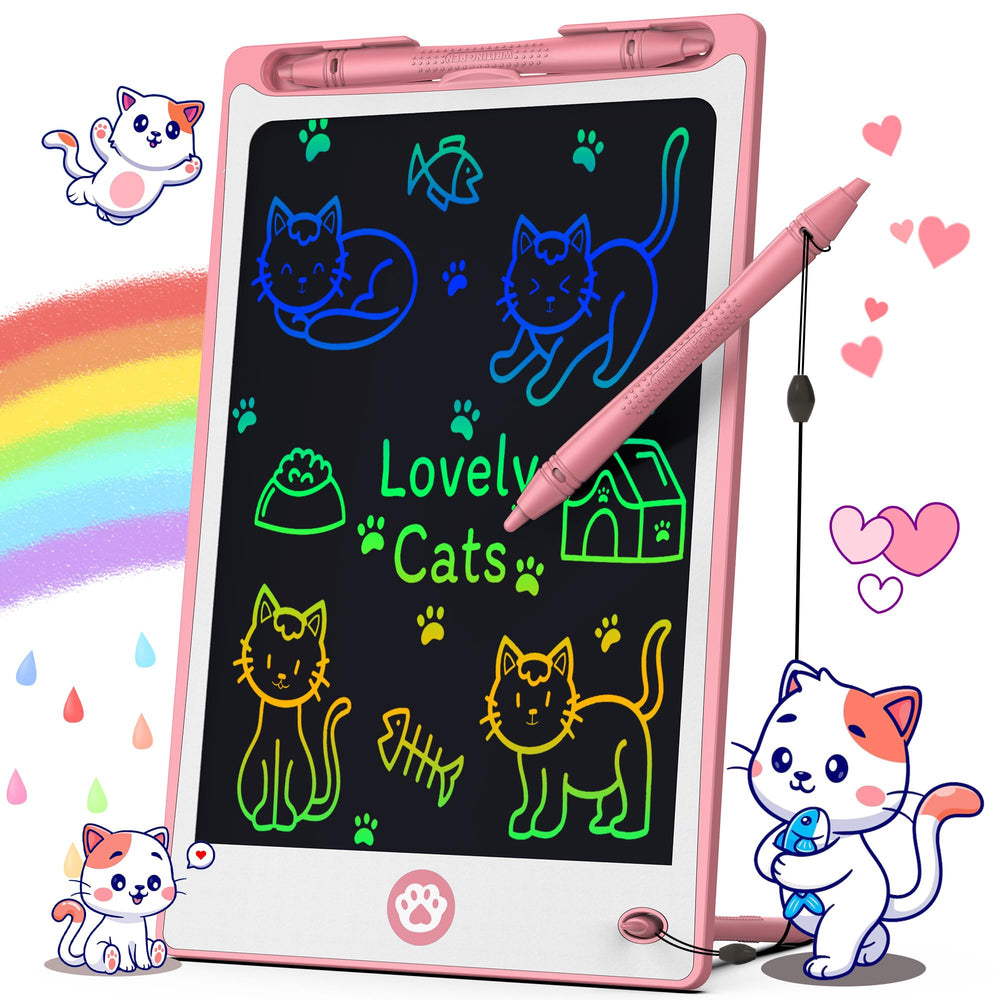 Hockvill LCD writing tablet 8.8-inch front view promotes screen-free creativity for kids