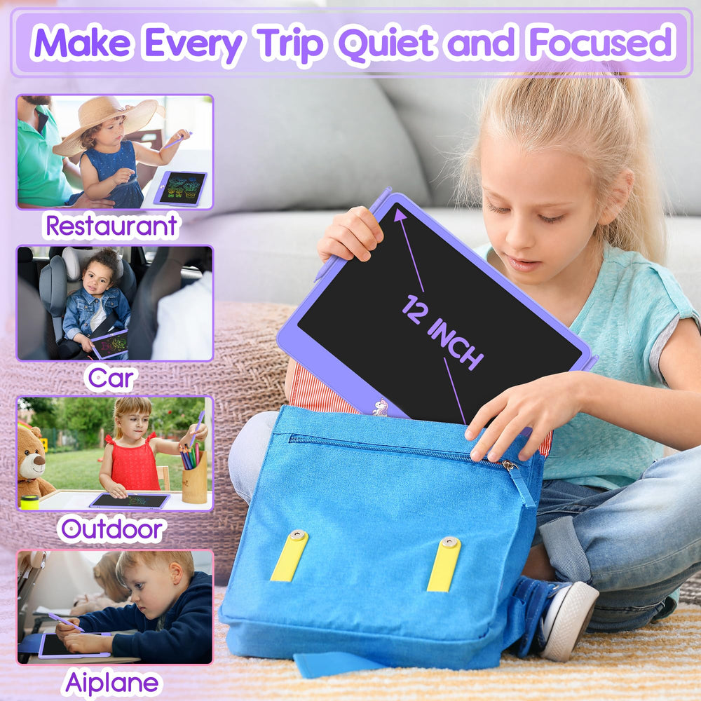 Hockvill portable travel toy fits in bags for car and plane trips