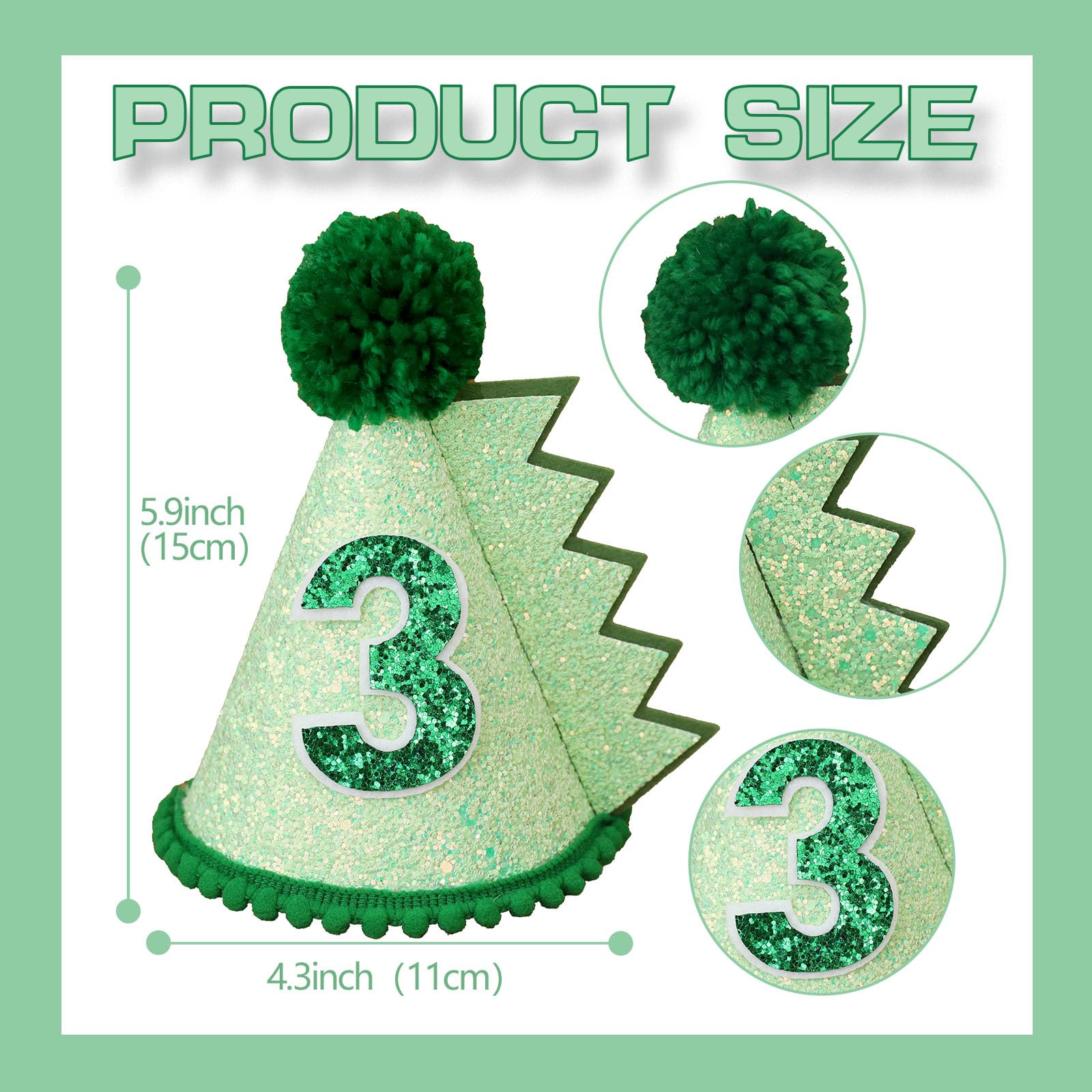 HODIHIWI 1-piece set boosts party shine for the birthday child