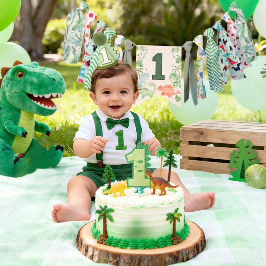 HODIHIWI dinosaur birthday hat—playful headpiece for photos
