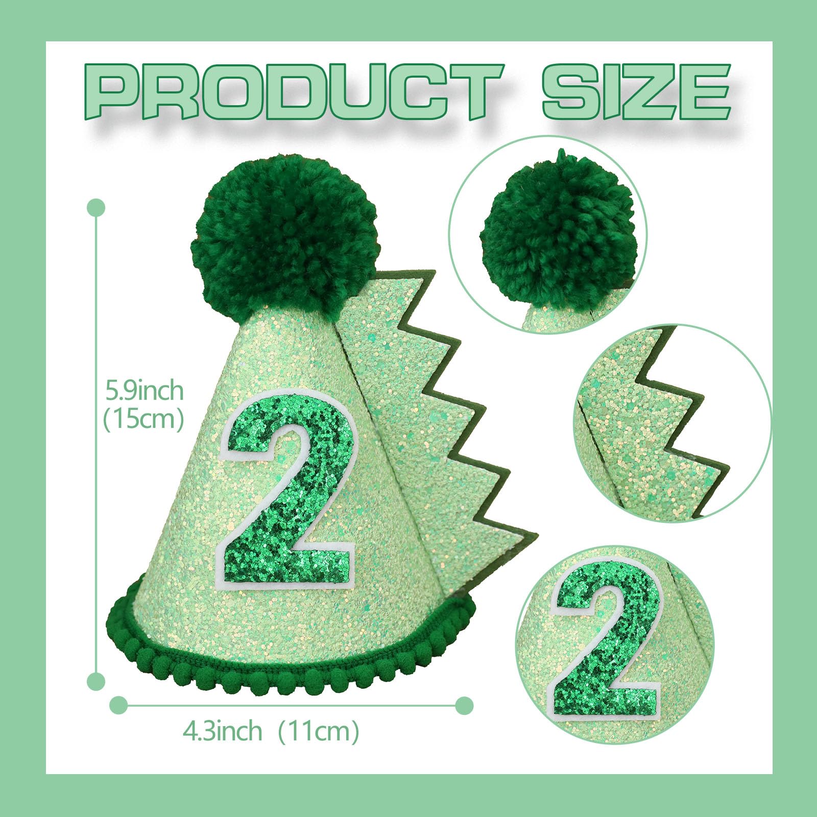 HODIHIWI dinosaur hat as a versatile decor prop for celebrations