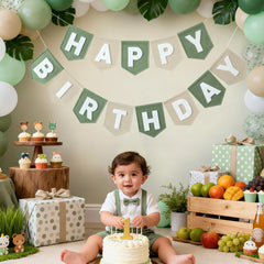 HODIHIWI pre-strung banner offers effortless setup for parties.