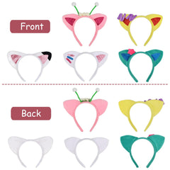 HODRME adjustable fit cat ear headband suitable for most heads