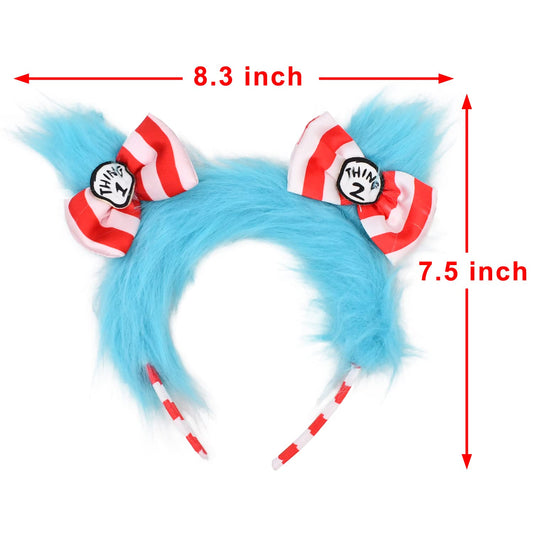 HODRME Soft Flannel Headband texture provides cozy comfort during events.