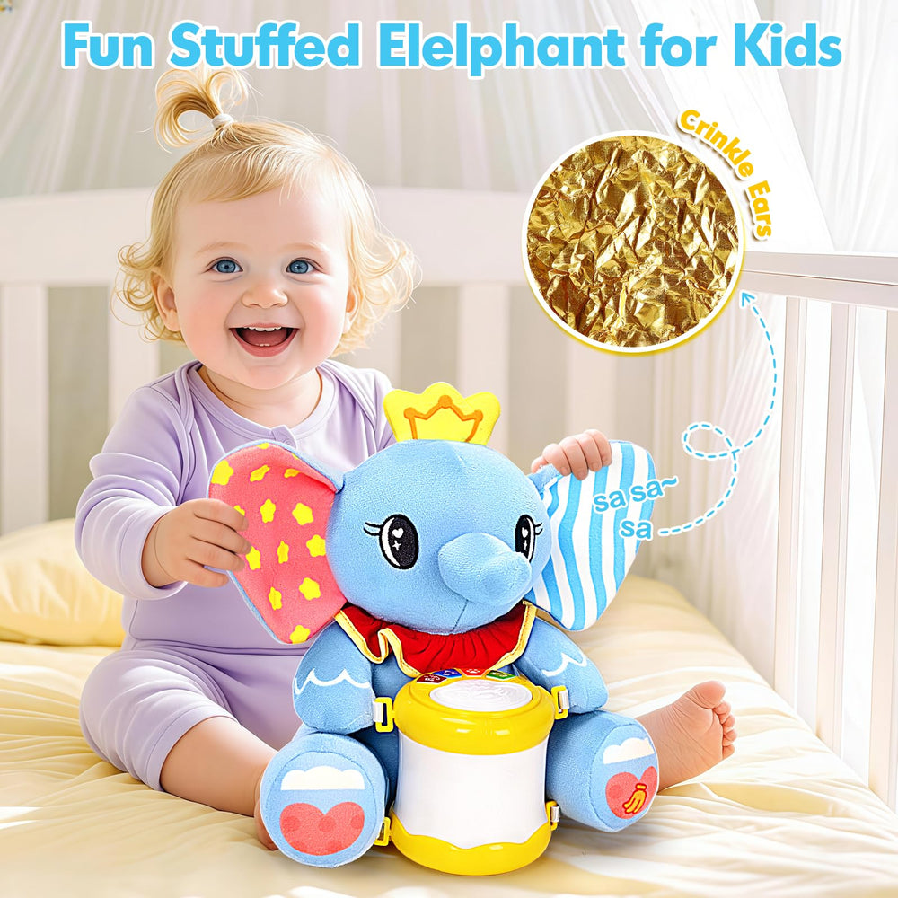 Hodurgyi Elephant ABCs feature vibrant letters for early reading play