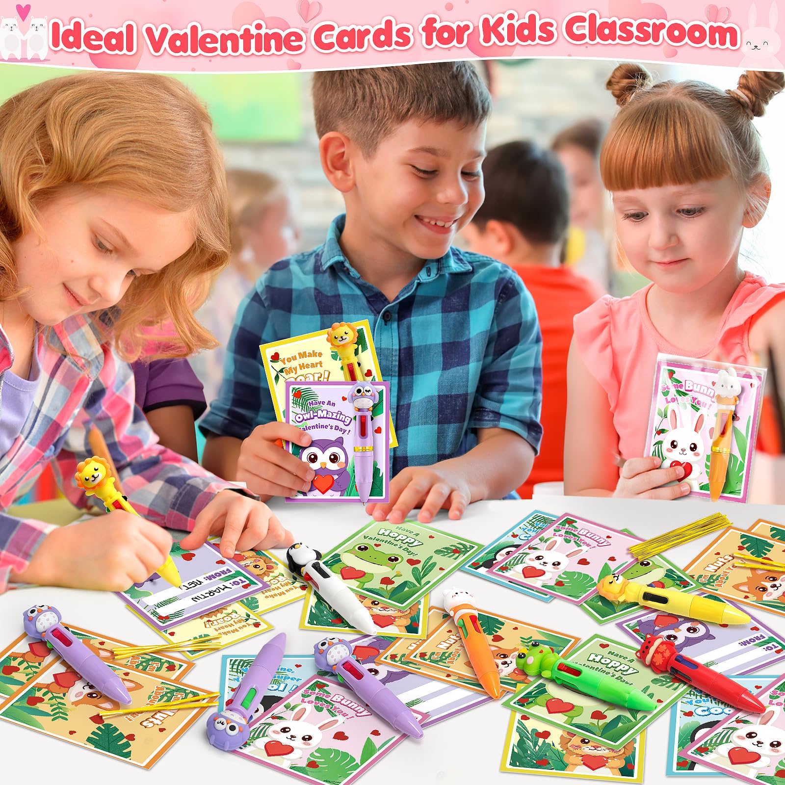 Hodurgyi kids valentines exchange set for classmates