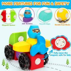 Hodurgyi blocks with rounded edges ensure safe, calm play sessions.