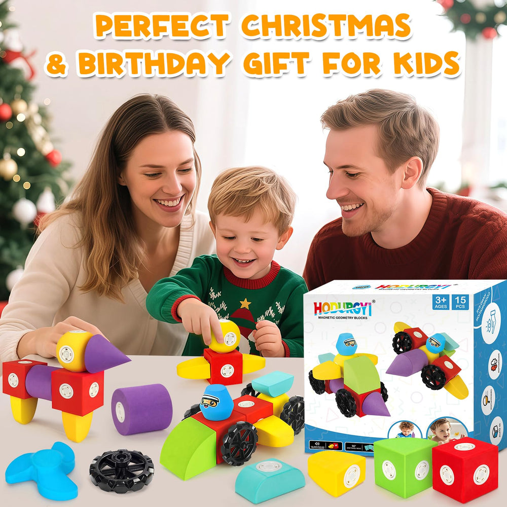 Hodurgyi foam blocks float for bath-time water-play adventures.