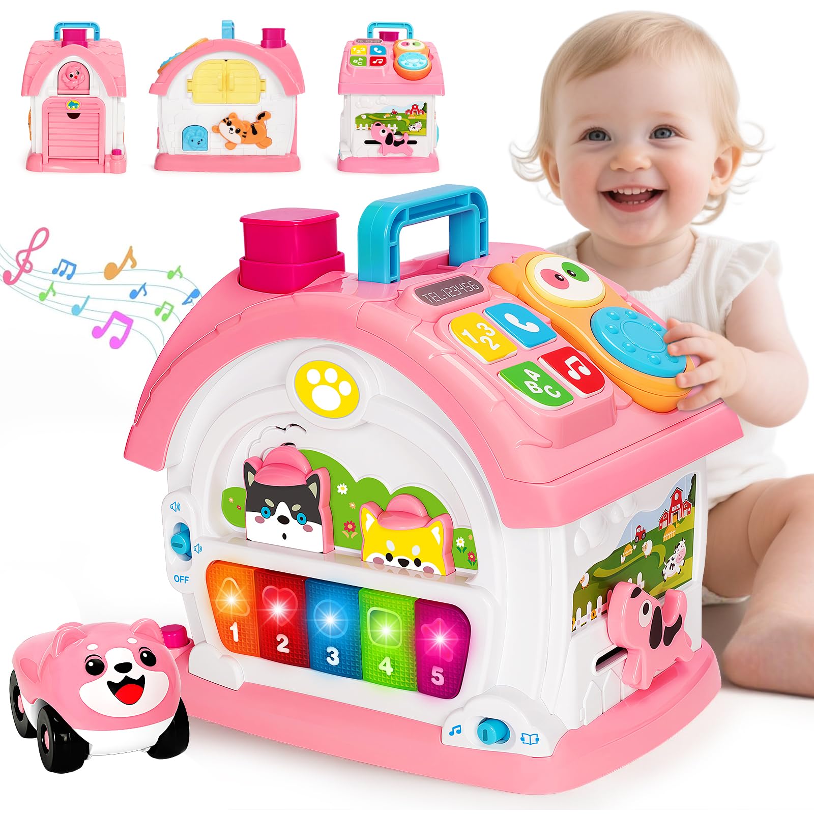 Hodurgyi adjustable volume keeps playtime comfortable and safe.