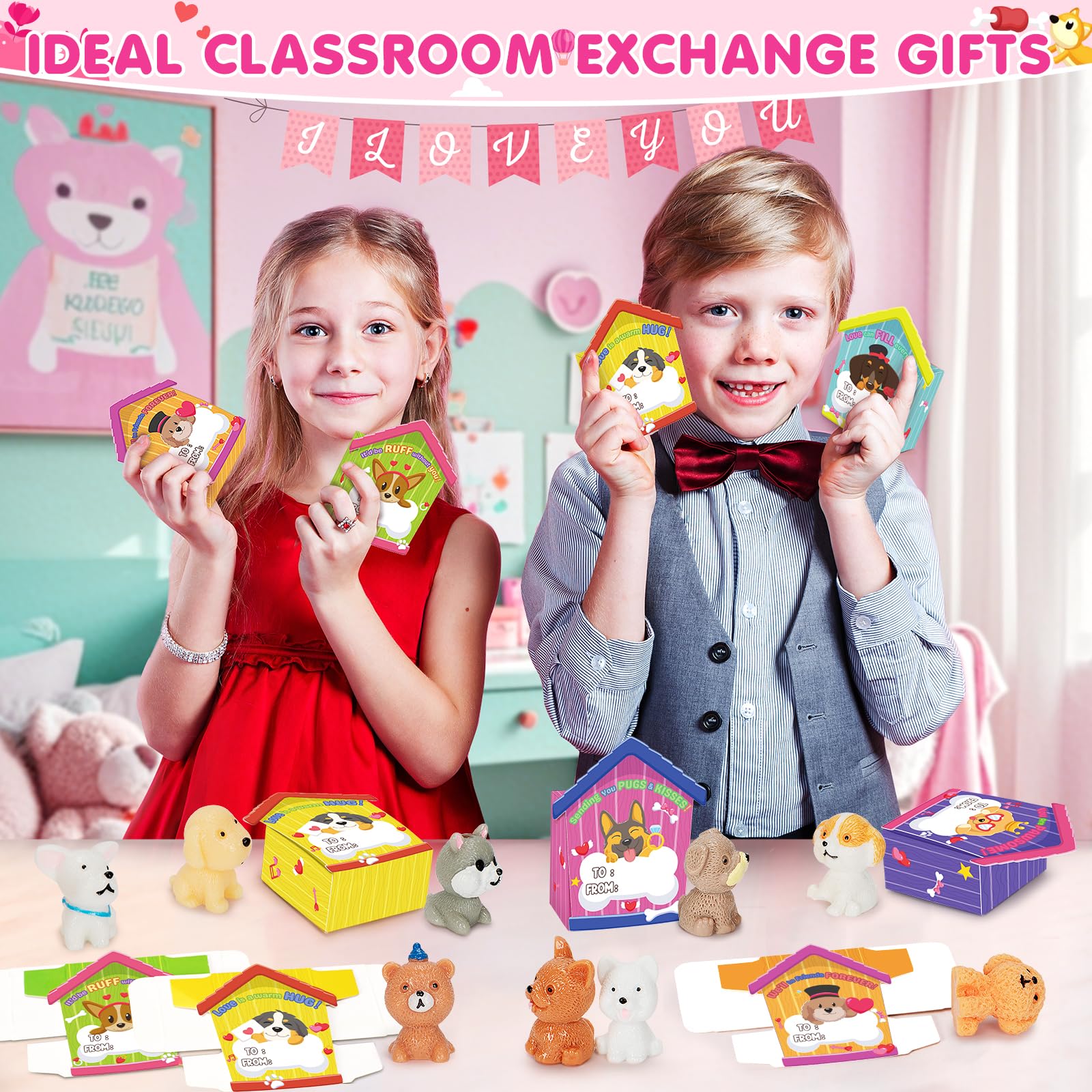 Hodurgyi puppy mini toys in 12 breeds spark imaginative play and social gifting.