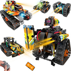 Hodurgyi STEM robot kit packaging showing 5-in-1 models for creativity