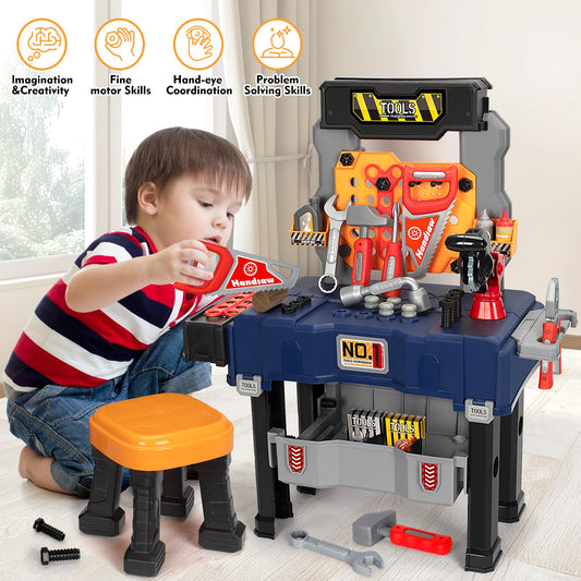 Hodurgyi transformable toy toolbox ready for on-the-go pretend repairs