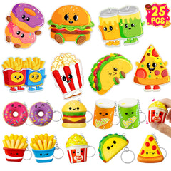 Hodurgyi valentines kids keychains bulk pack for classroom gifts and favors