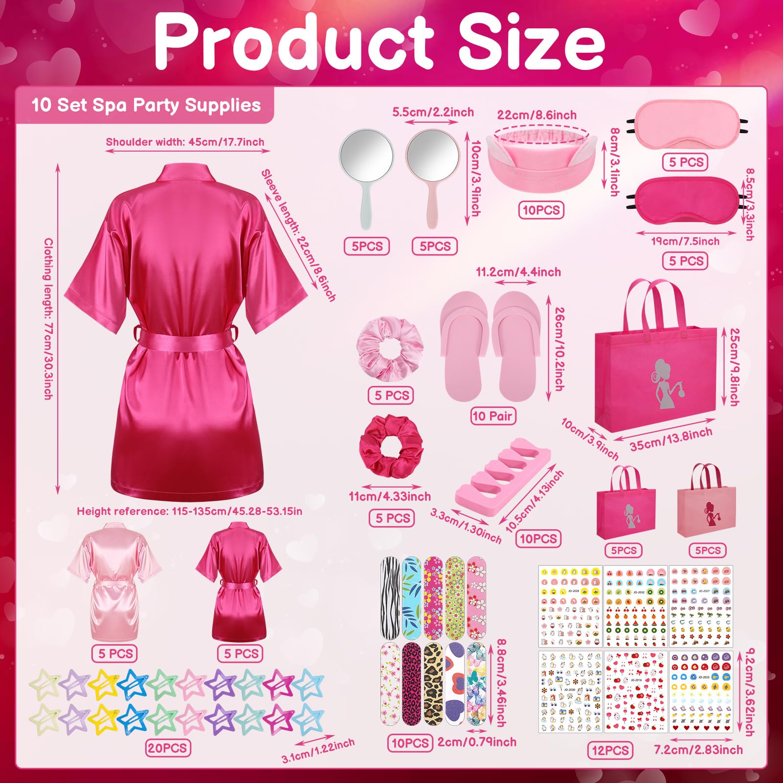 Hoemwarm nail salon accessories – fun manicure station for kids